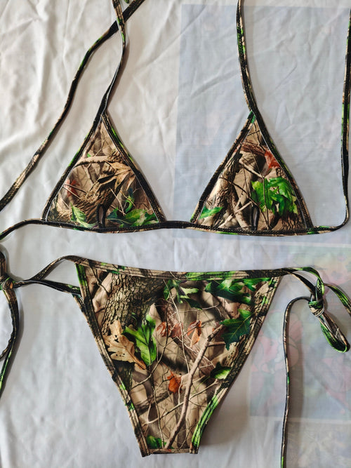 Camo bikini bottoms - PinkBunni