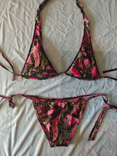 Load image into Gallery viewer, Pink camo bikini bottom
