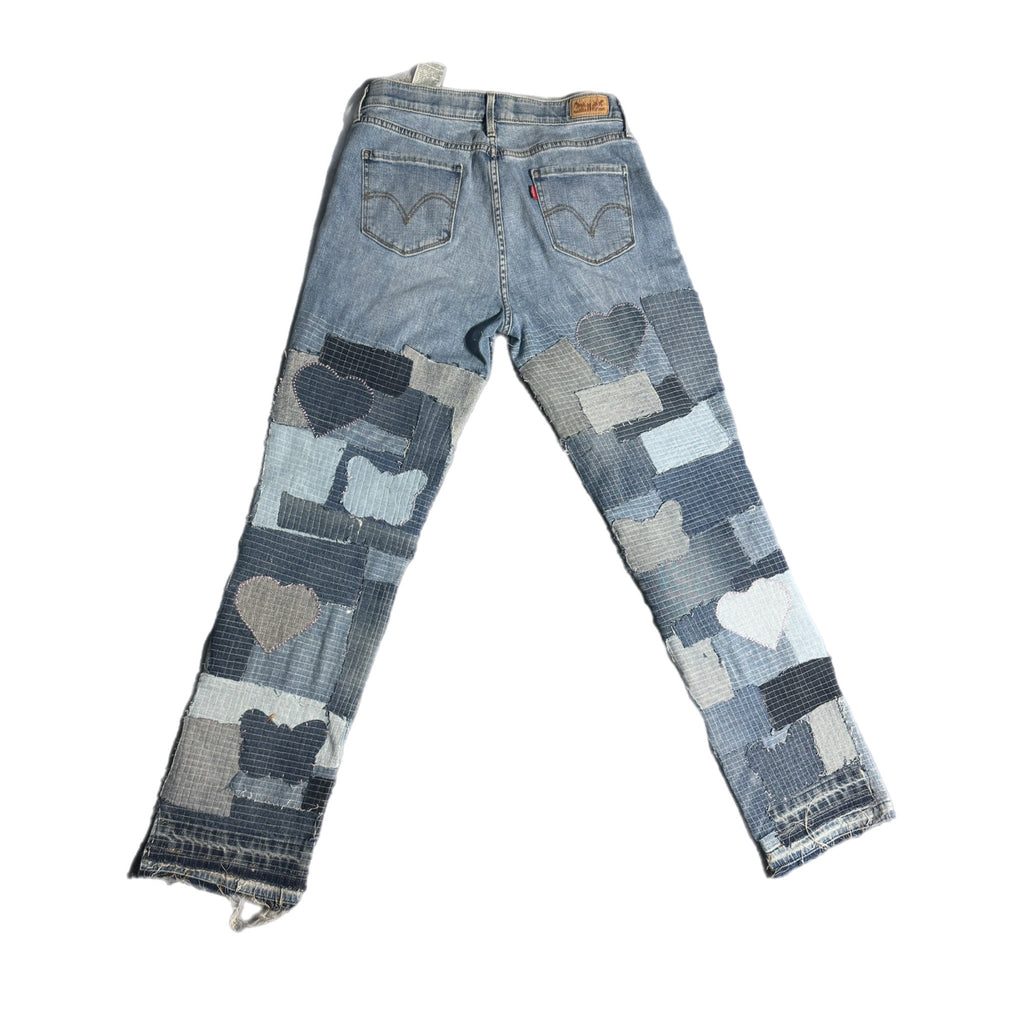 Patch Work hearts jeans