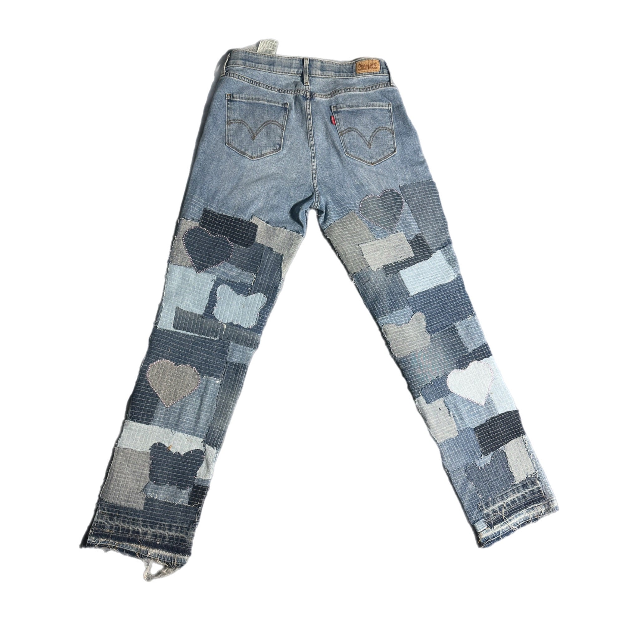 Patch Work hearts jeans