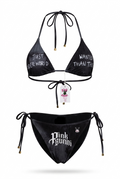 Kinder World graphic bikini set