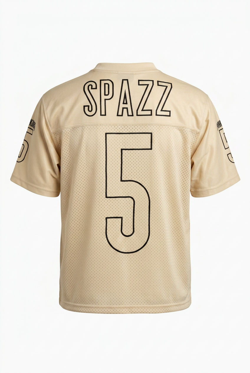 Pink Bunni “Spazz” Retro Football Jersey