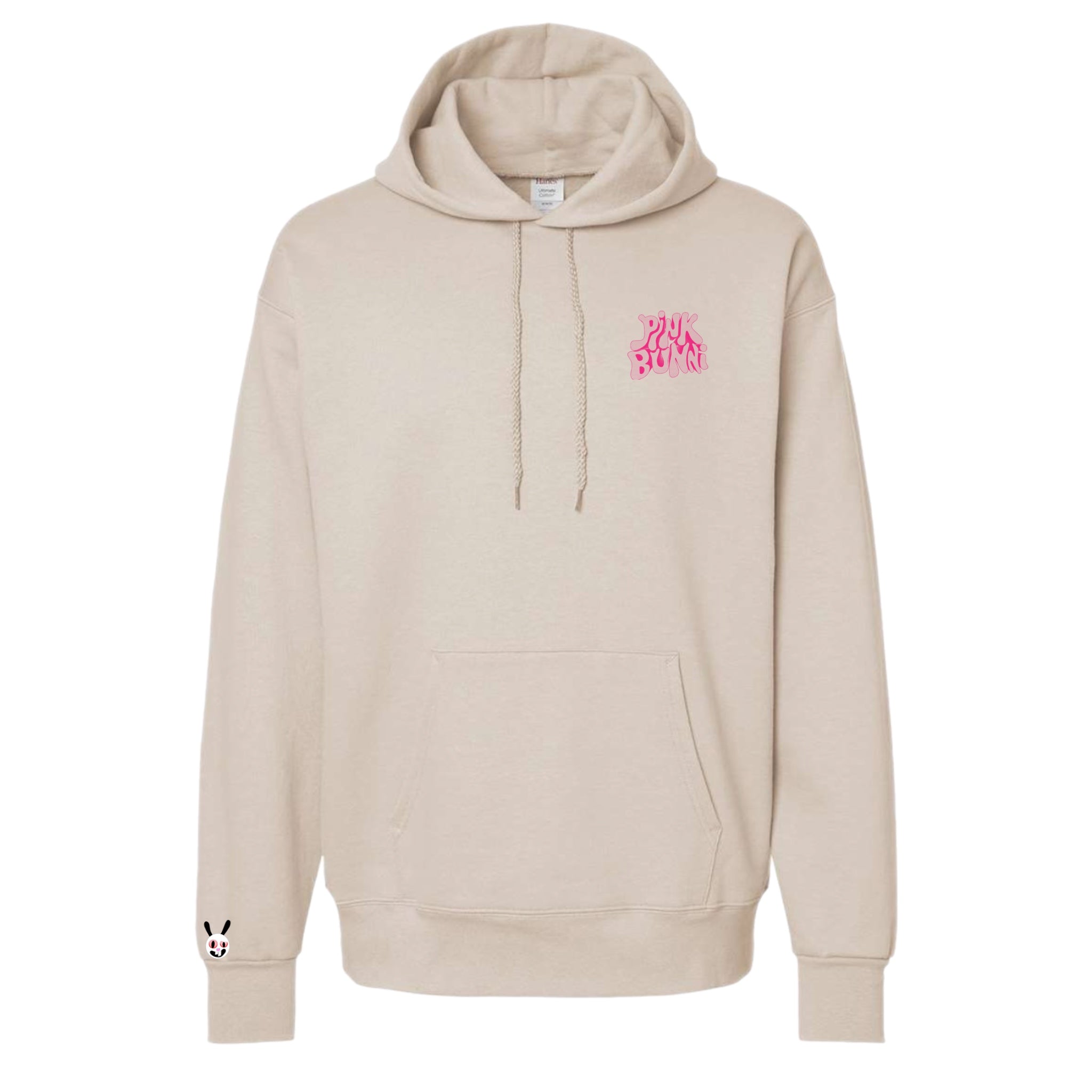 PINKBUNNI HOODIE - BEIGE